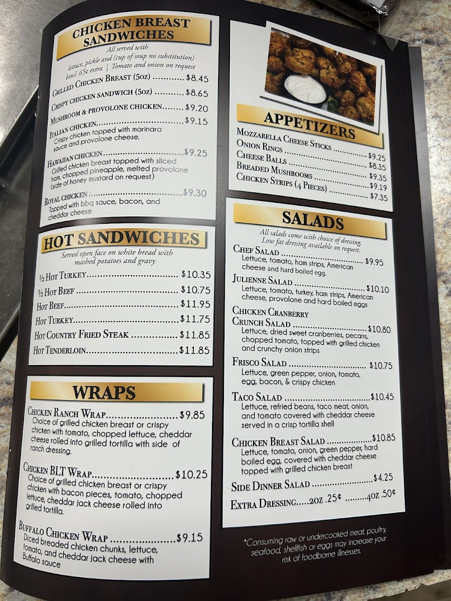 Hometown Table Menu - Image 4